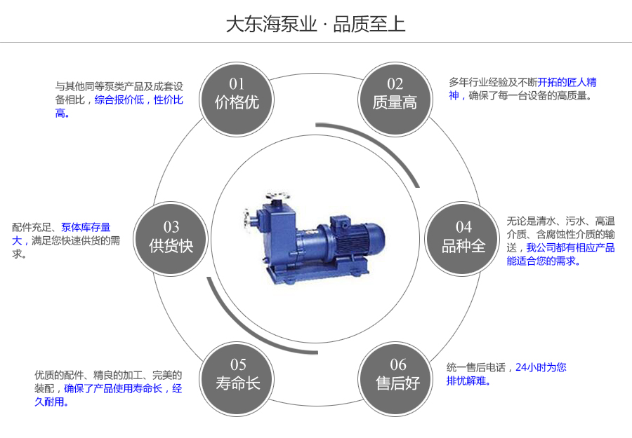 大東海泵業ZCQ型防爆自吸式磁力泵質量保證圖